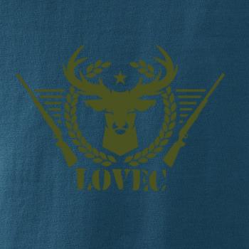 Lovec - jeleň a zbrane Lovec - jeleň a zbrane