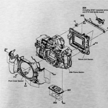 Nákres Digitálny fotoaparát