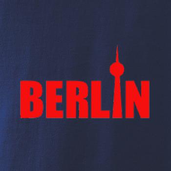 Berlin nápis veža Berliner Fernsehturm Berlin nápis veža Berliner Fernsehturm