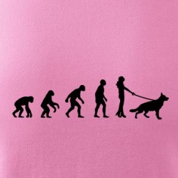 Evolúcia pes Nemecký ovčiak (muž-žena)