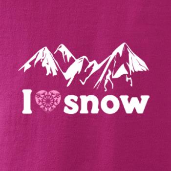 I love snow hory