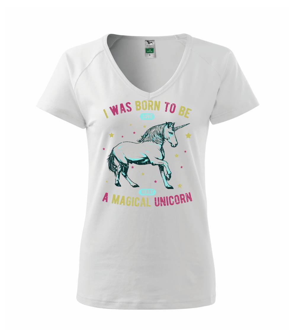 Tričká so zvieratami - Unicorn magic - Tričko dámske Dream