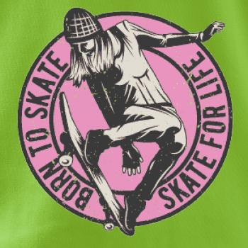 Skate girl pink