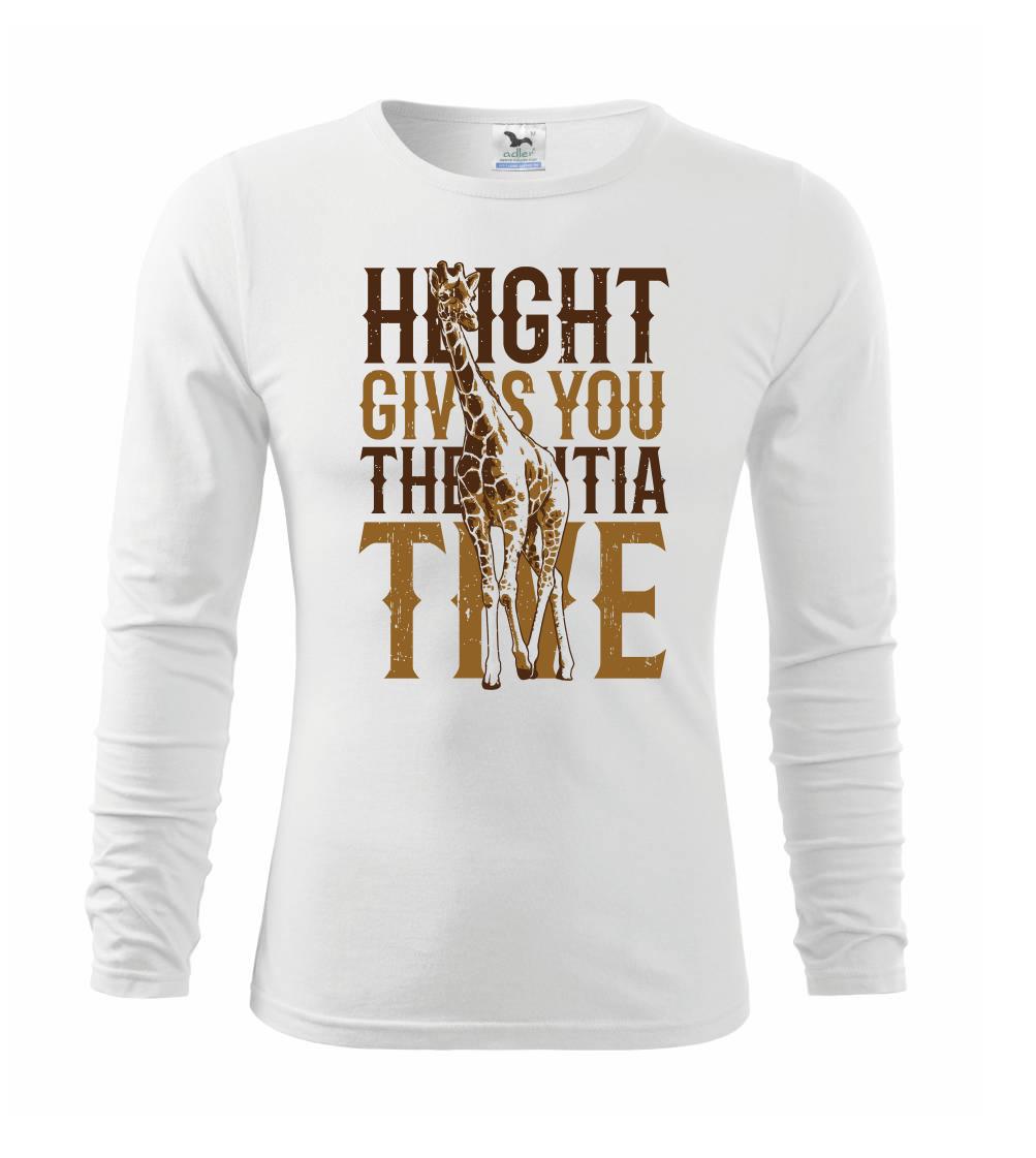 Tričká so zvieratami - Giraffe initiative - Tričko detské Long Sleeve