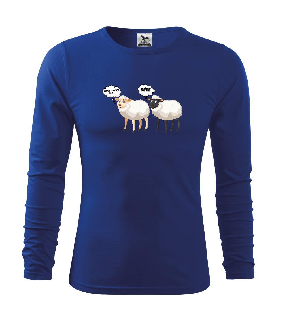 Grafické tričká - Enyky benyky kliky bééé - Tričko detské Long Sleeve