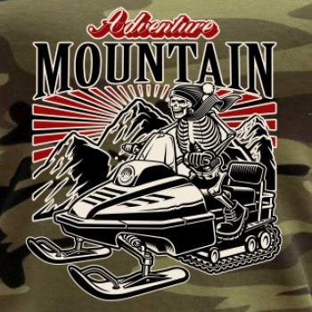 Snežný skúter kostra