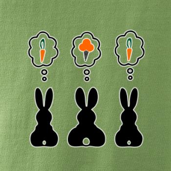 Králici premýšľajú, čo by zožrali