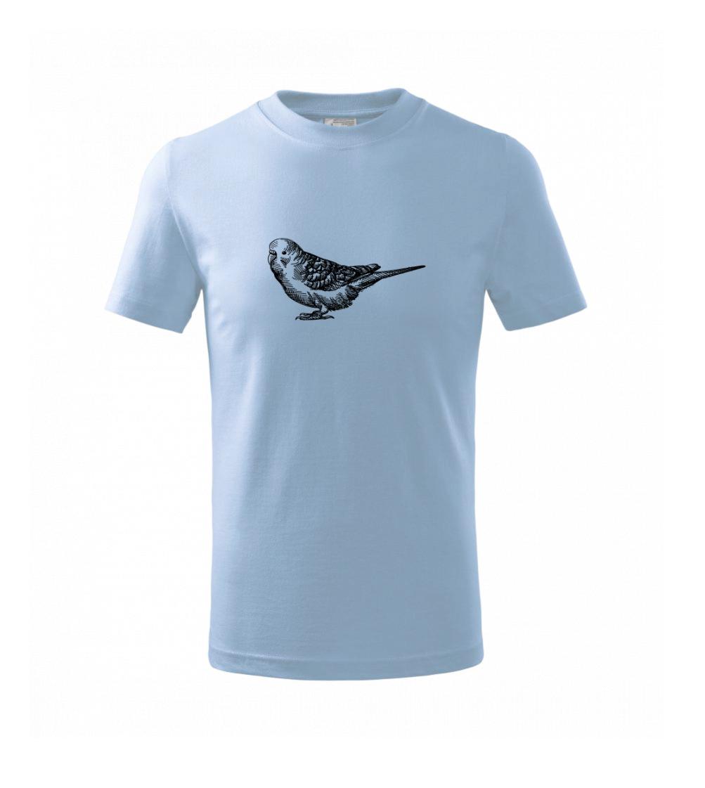 Ceruzkou kreslený Papagáj