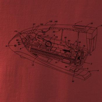 Nákres kancelárska zošívačka