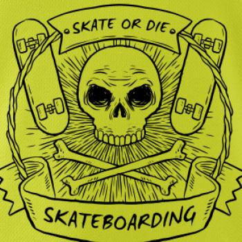 Ride or die skateboarding lebka