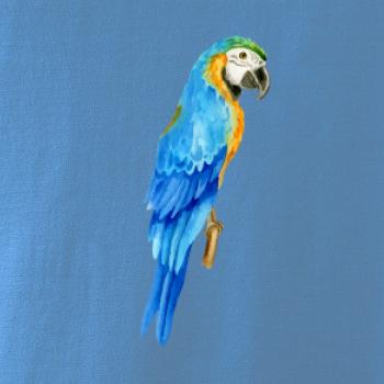 Ara modrá kreslená