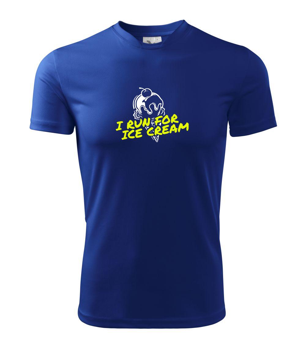 Tričká pre bežcov - I Run for Ice Cream - Detské tričko športové