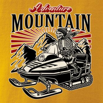 Snežný skúter kostra