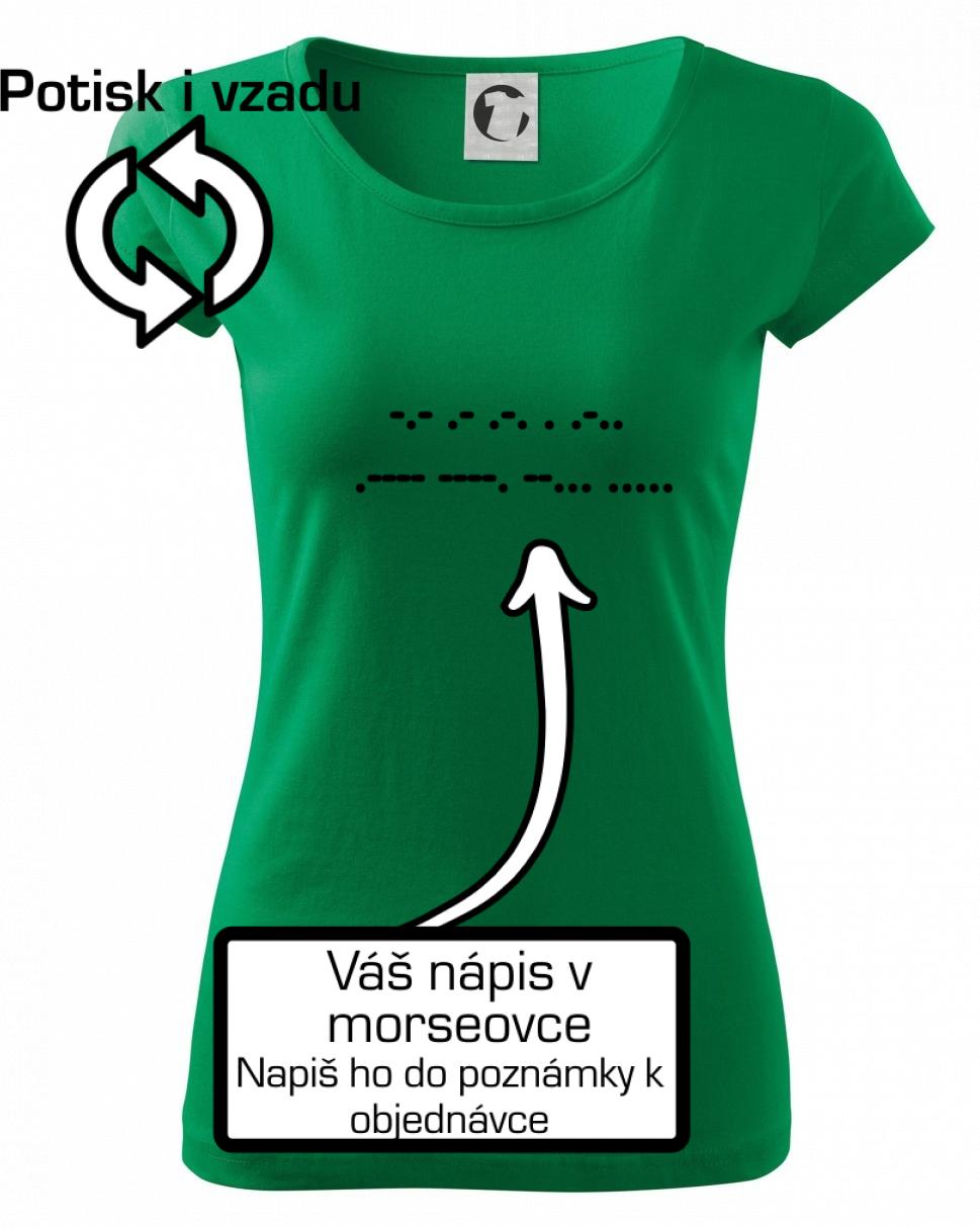 Morzeovka - váš nápis
