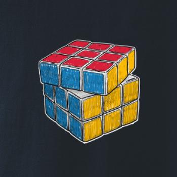 Rubikova kocka kreslená