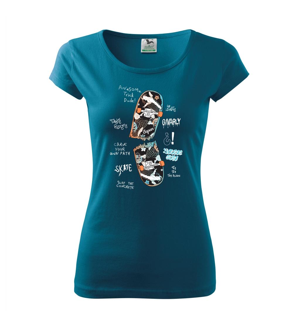 Zlomený skate Zlomený skate