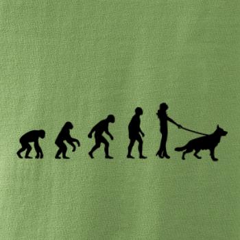 Evolúcia pes Nemecký ovčiak (muž-žena)