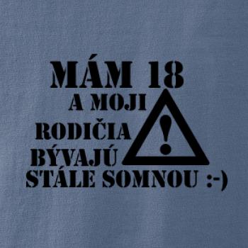 Mám 18 a moji rodičia bývajú stále so mnou