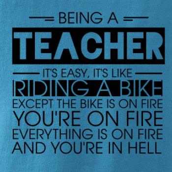 Being a teacher - bike Being a teacher - bike