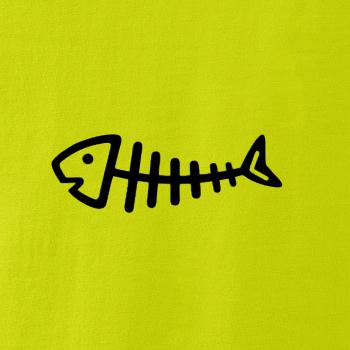 Rybie kostra kreslená