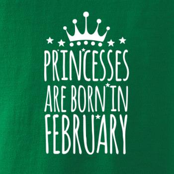 Princesses are born in February