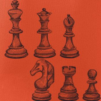 Šachové figúrky kreslené Šachové figúrky kreslené