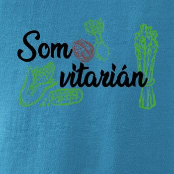 Som vitarián - nápis