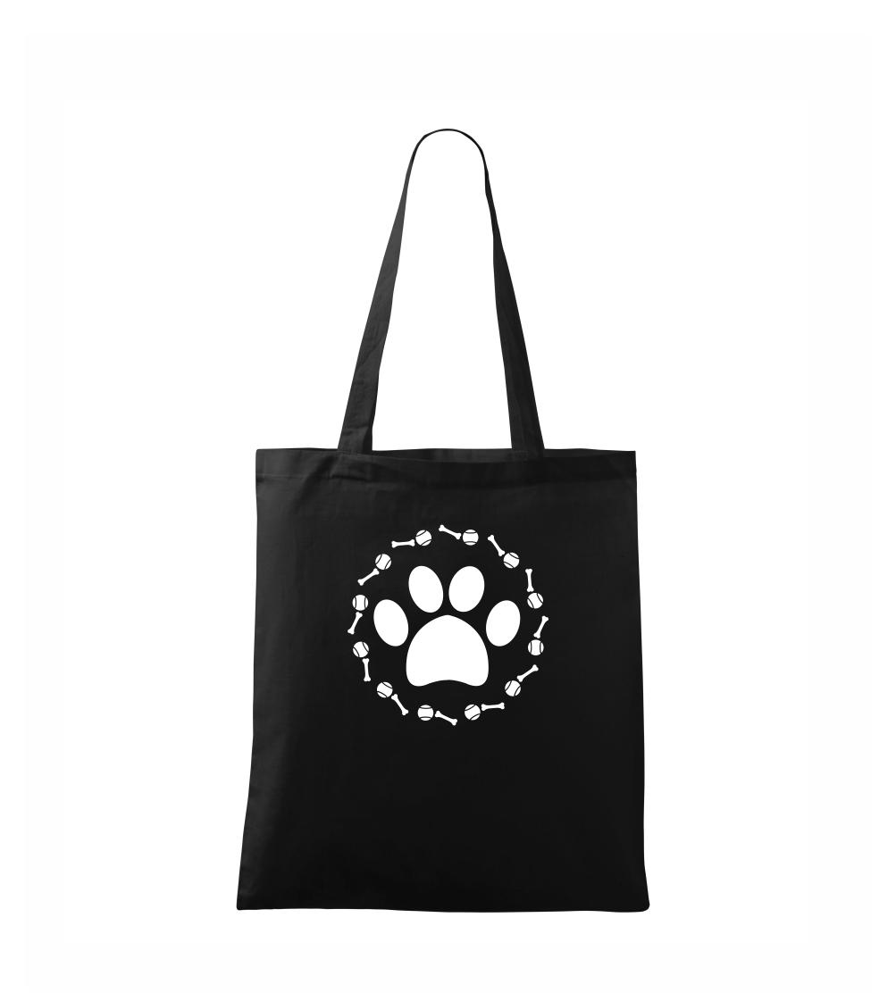 Labka lopta kosť pes