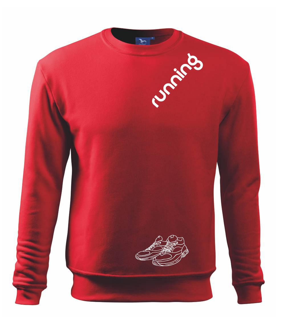 Running nápis šikmo