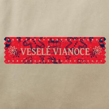 Veselé Vianoce nápis