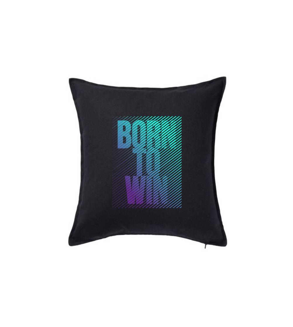 Tričká pre bežcov - Born to win - Vankúš 50x50