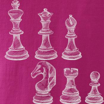 Šachové figúrky kreslené Šachové figúrky kreslené