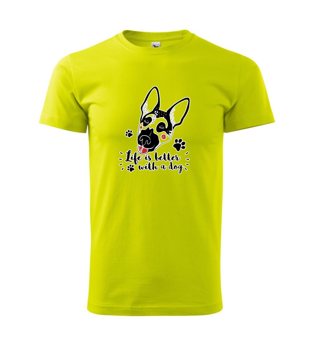 German shepherd - life is a better with dog German shepherd - life is a better with dog