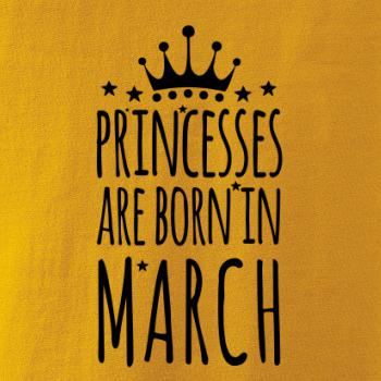Princesses are born in March Princesses are born in March