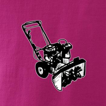 Sněhová fréza kresba