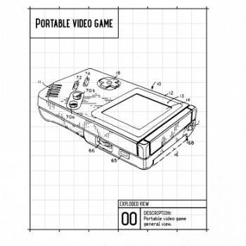 Nákres vreckový videohra