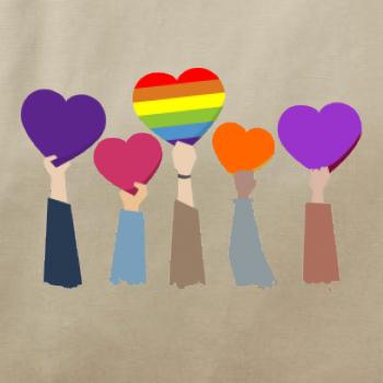 LGBT ruky srdce
