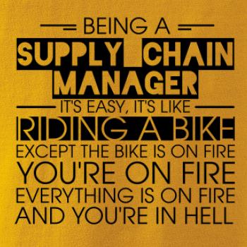 Being a hain supply manager - bike