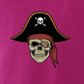 Pirátska lebka s klobúkom  Pirátska lebka s klobúkom