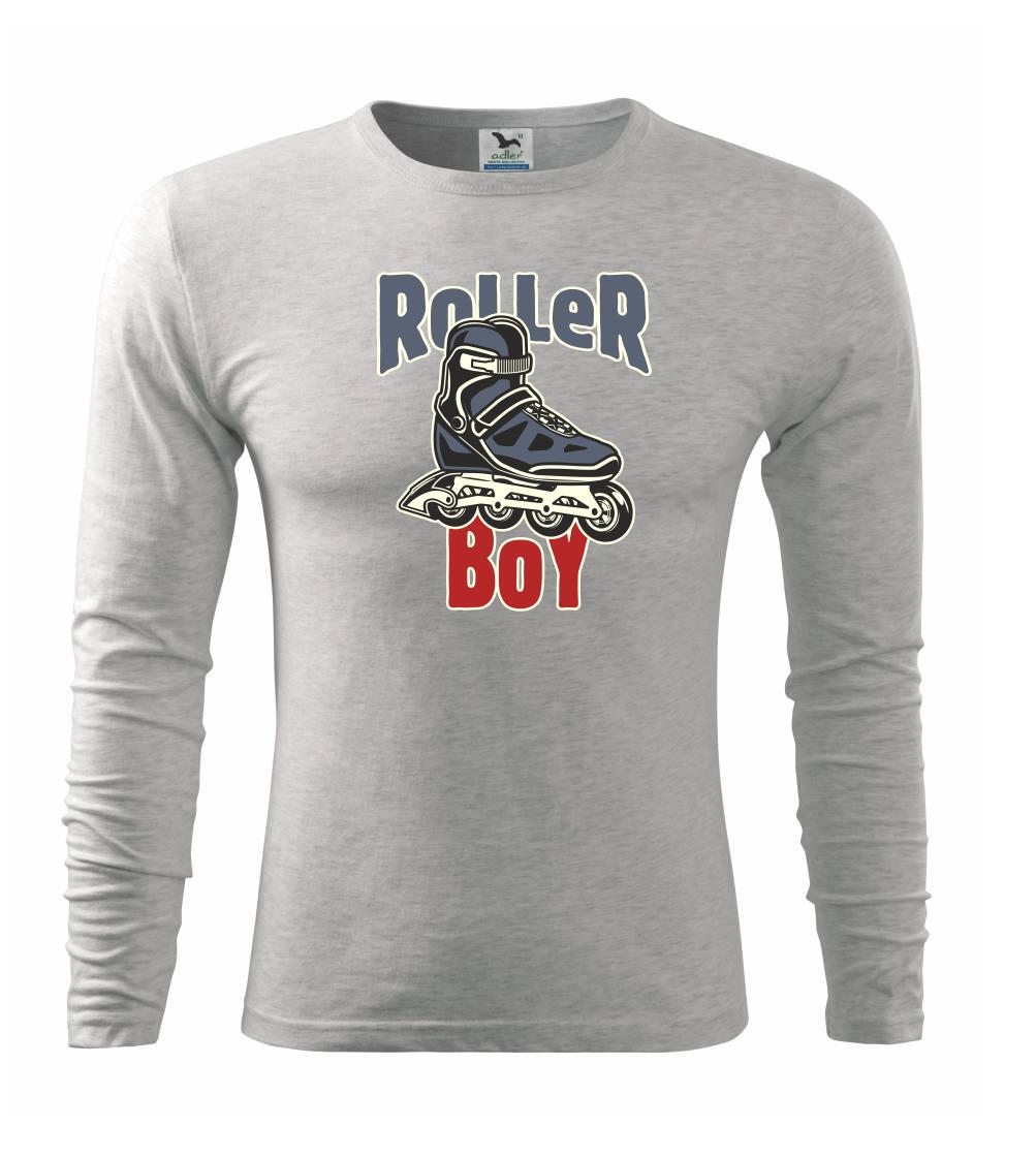 Ostatné športy - Roller boy modern - Tričko s dlhým rukávom FIT-T long sleeve