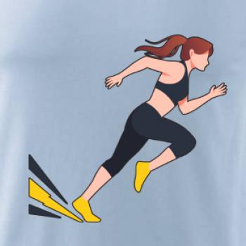 Behanie - žena štartuje