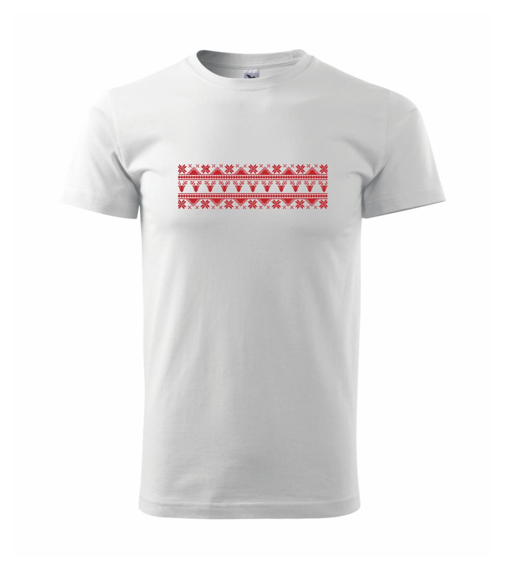 Vianočný vzor - jeleň a vločka Vianočný vzor - jeleň a vločka