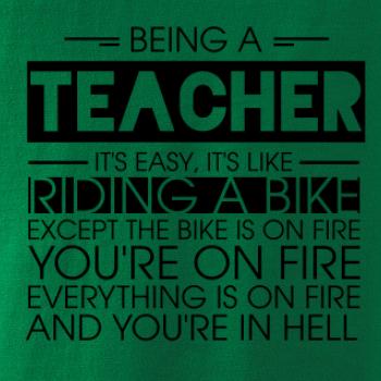 Being a teacher - bike