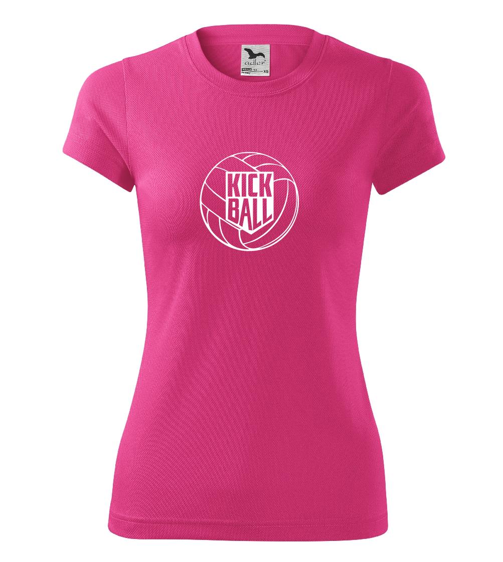 Tričká na nohejbal - Kickball - lopta - Dámske Fantasy športové (dresovina)