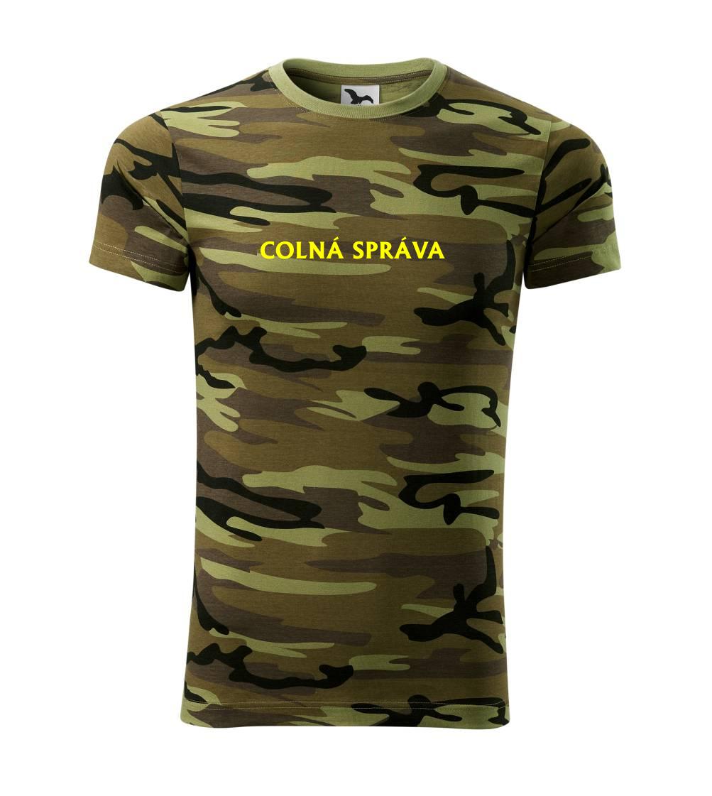 Vtipné tričká do práce - Colná správa - Army CAMOUFLAGE
