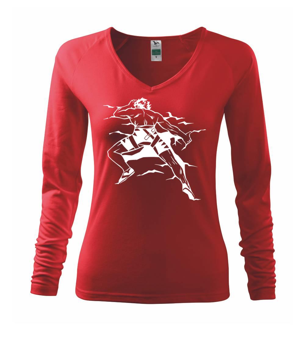 Trička pro horolezcov - Climbing man - Tričko dámske Elegance