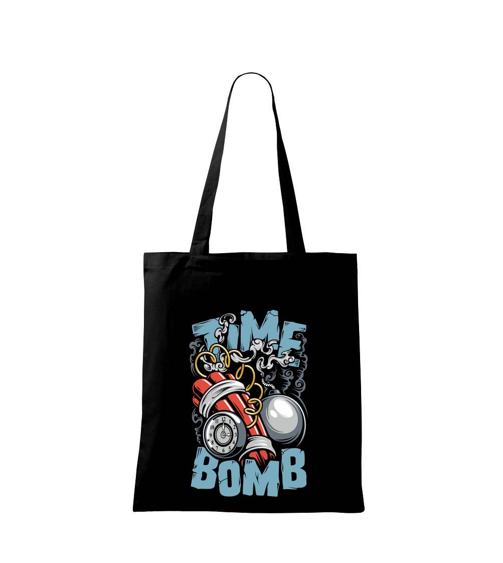 Grafické tričká - Time bomb - Taška bavlnená