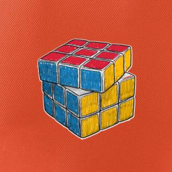 Rubikova kocka kreslená