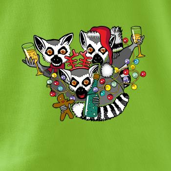 Vianočné lemuríky (Pecka design)