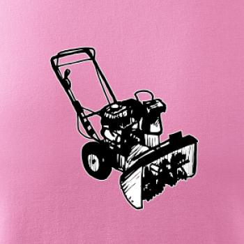 Sněhová fréza kresba